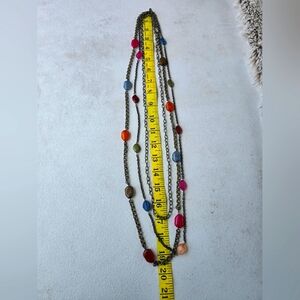 Daisy Fuentes Colorful Beaded Necklace